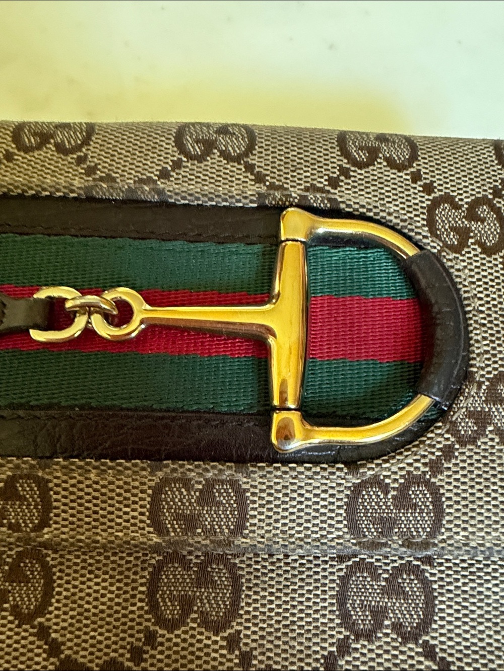 Gucci horsebit compact Monogram Canvas Wallet - Picture 8 of 14
